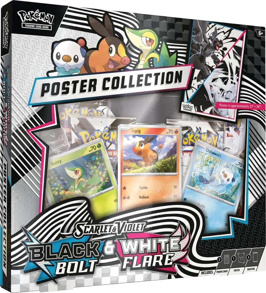 Unova Poster Collection - SV: Black Bolt / INGLÉS - Preventa (1 Producto Por Cliente)
