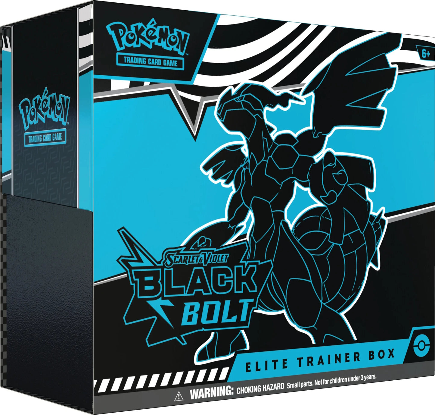 Black Bolt Elite Trainer Box - SV: Black Bolt / INGLÉS - Preventa (1 Producto por Cliente)