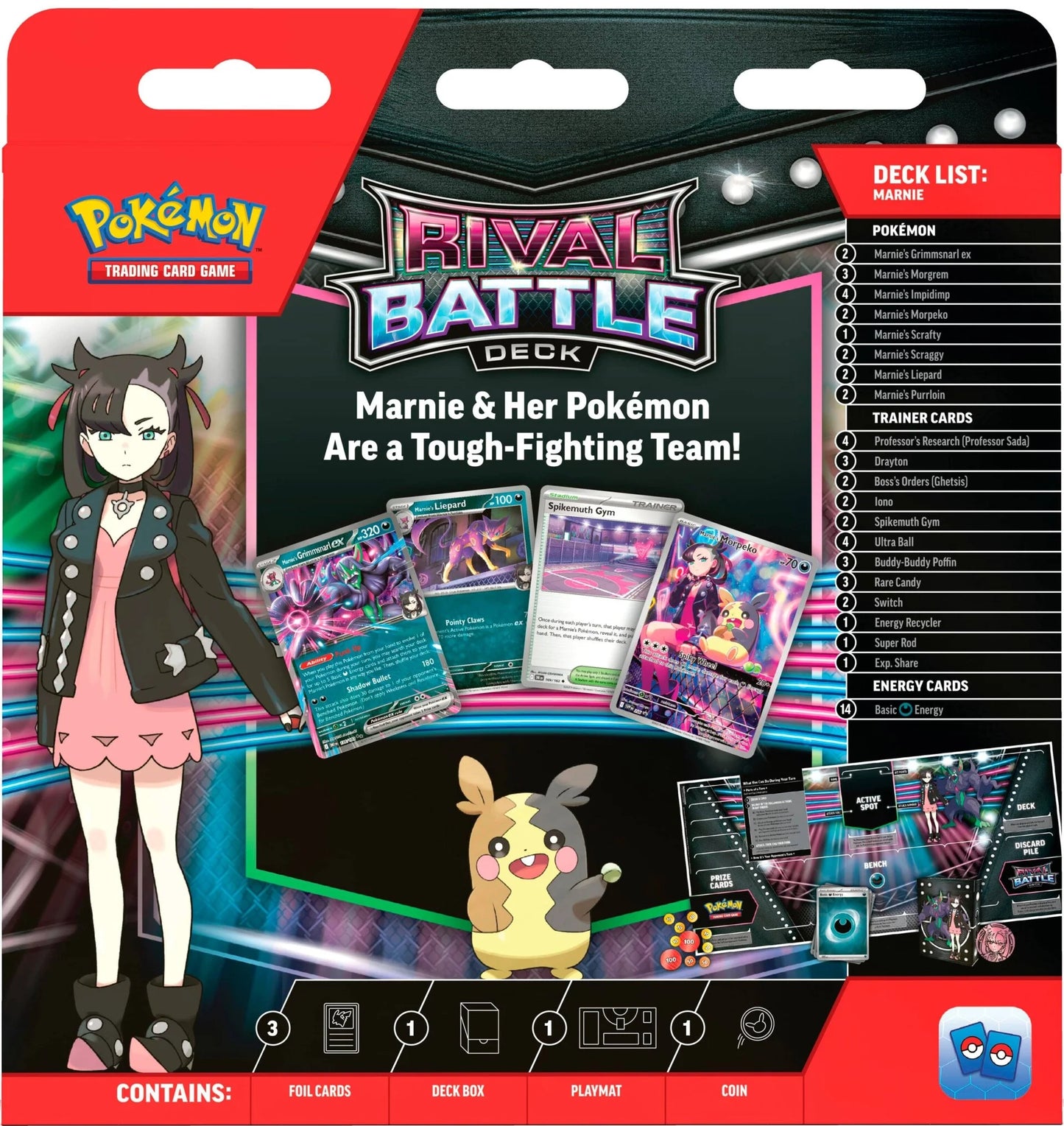 Rival Battle Deck Marnie - Español (Preventa)