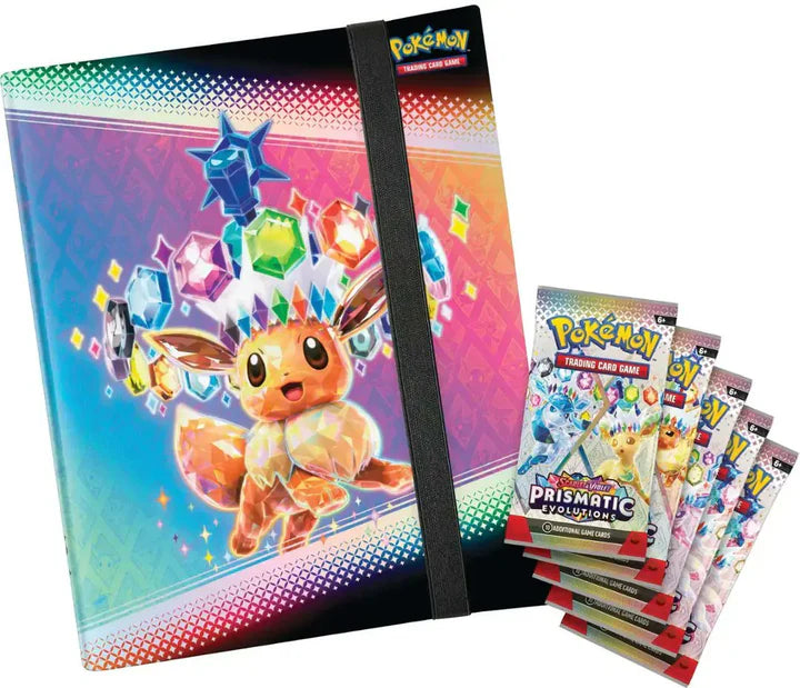 Prismatic Evolutions Binder - PREVENTA / Pago Completo