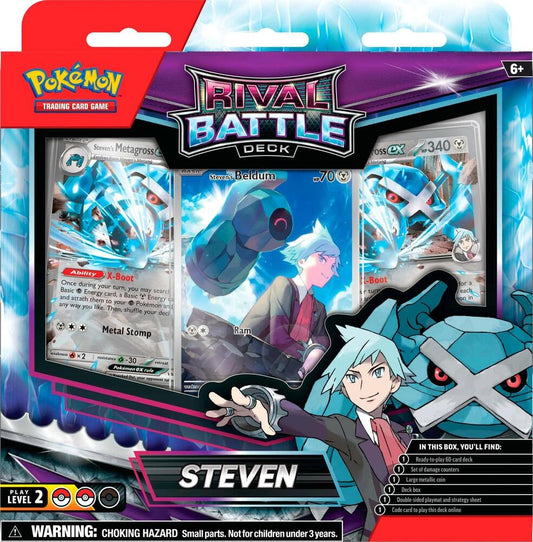 Rival Battle Deck Steven - Español (Preventa)