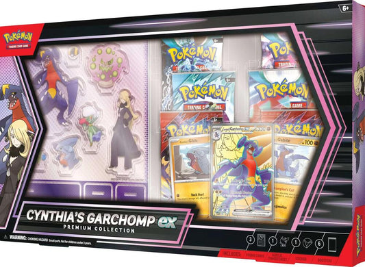 Cynthia's Garchomp ex Premium Collection - Inglés (Preventa) - 1 Producto por Cliente