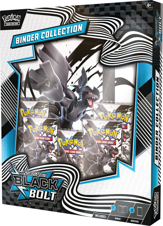 Black Bolt Binder Collection - SV: Black Bolt / INGLÉS - Preventa (1 Producto por Cliente)