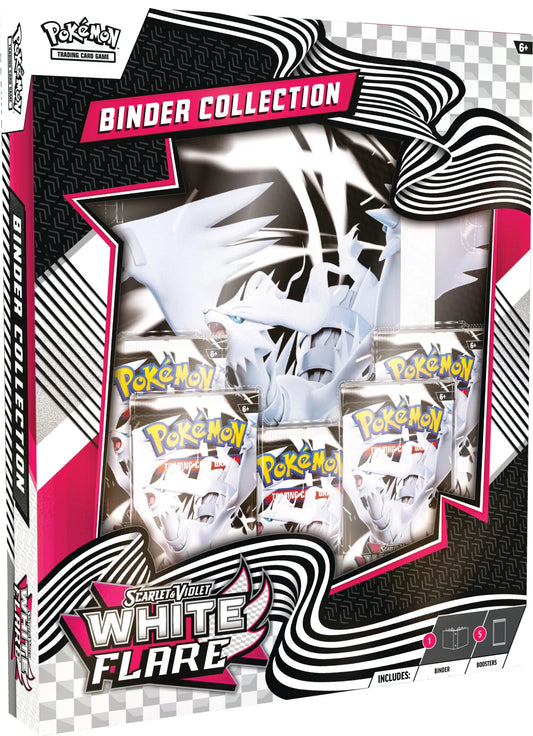 White Flare Binder Collection - SV: White Flare / INGLÉS - Preventa (1 Producto por Cliente)