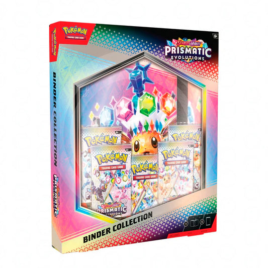 Prismatic Evolutions Binder - PREVENTA / Pago Completo