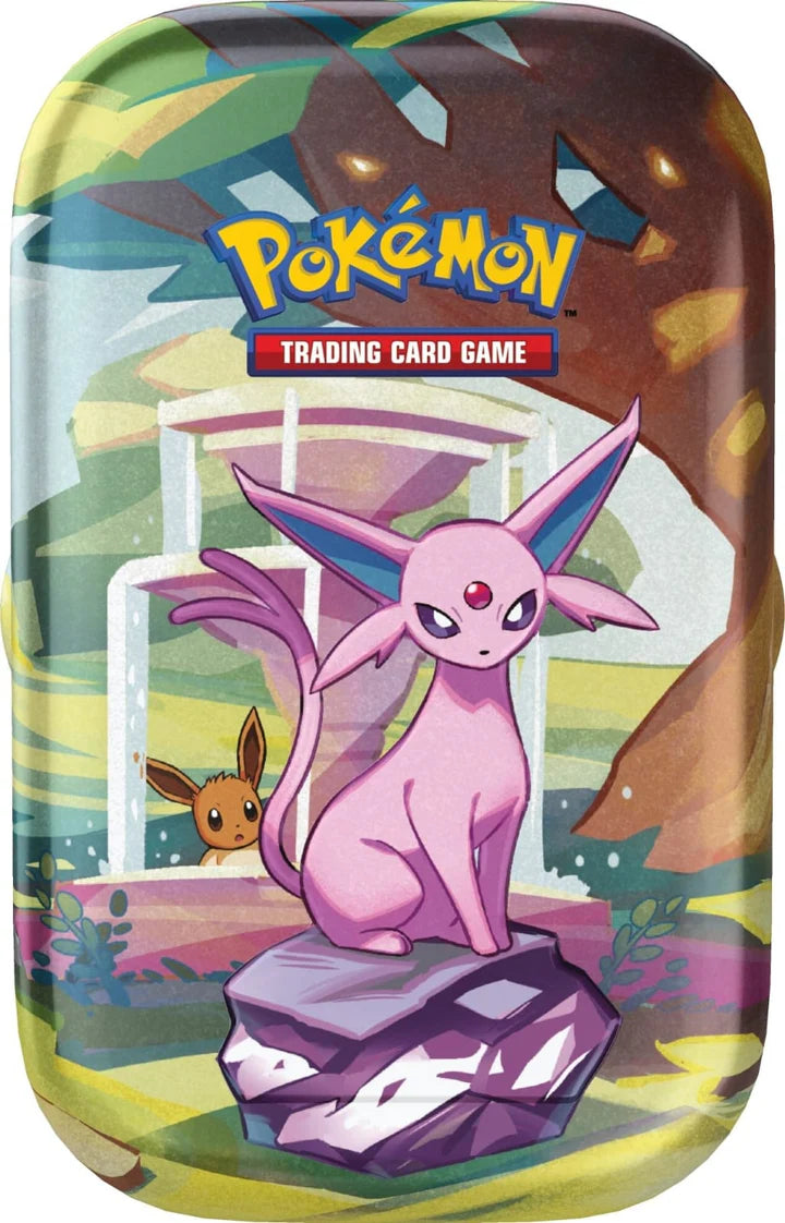 Prismatic Evolutions Display Mini Tins - PREVENTA / Pago Completo