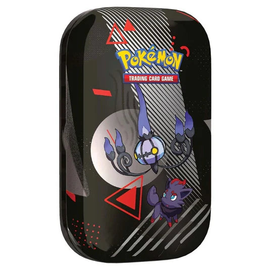 Unova Mini Tin [Chandelure & Zorua] - SV: Black Bolt / INGLÉS - Preventa (1 Producto Por Cliente)