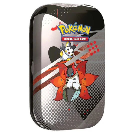 Unova Mini Tin [Volcarona & Emolga] - SV: Black Bolt / INGLÉS - Preventa (1 Producto Por Cliente)